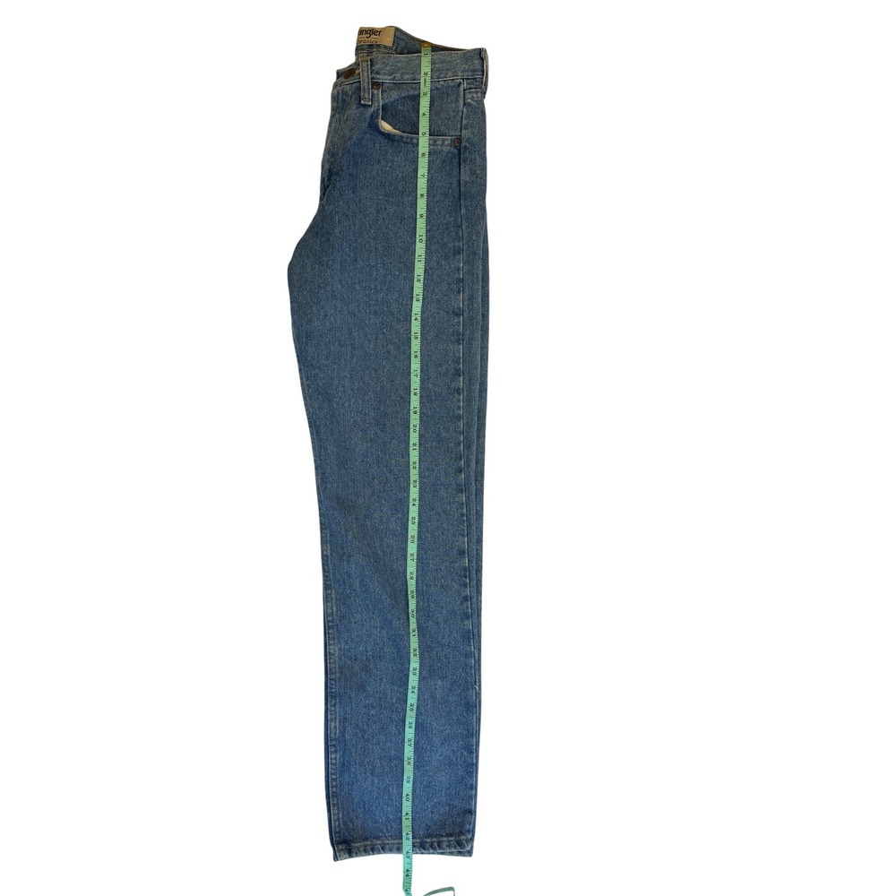 Wrangler Authentics Mens‎ Blue Denim Straight Leg Jeans Size 28x32 - Picture 8 of 11